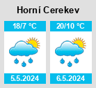 Počasí Horní Cerekev - Slunečno.cz