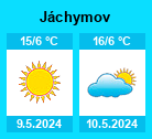 Počasí Jáchymov - Slunečno.cz