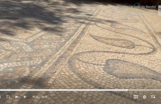 V Gaze byla objevena starověká byzancká mozaika