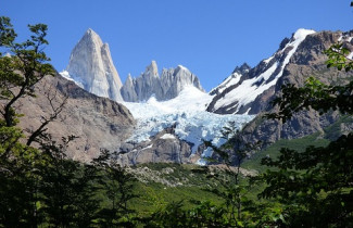 Rozsáhlé lesní požáry v Patagonii