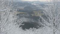 Zimní pohled z Růžovského vrchu