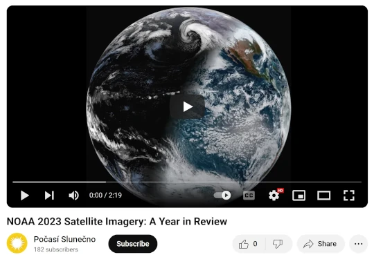 NOAA 2023 Satellite Imagery: A Year in Review