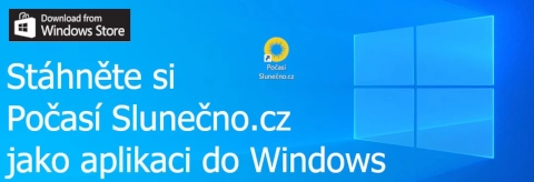 Aplikace Slunečno.cz pro Windows