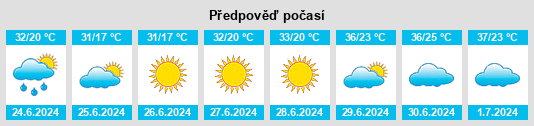Výhled počasí pro místo Farrokh Shahr na Slunečno.cz