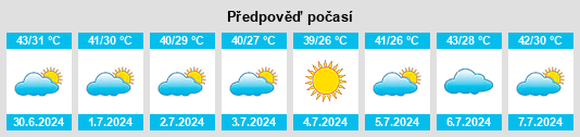 Výhled počasí pro místo Maricopa na Slunečno.cz