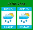 Počasí Černá Voda - Slunečno.cz