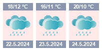 Weather forecast Josefův Důl