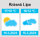 Počasí Krásná Lípa - Slunečno.cz